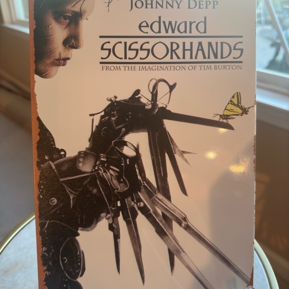 Edward Scissorhands Movie Tin Art